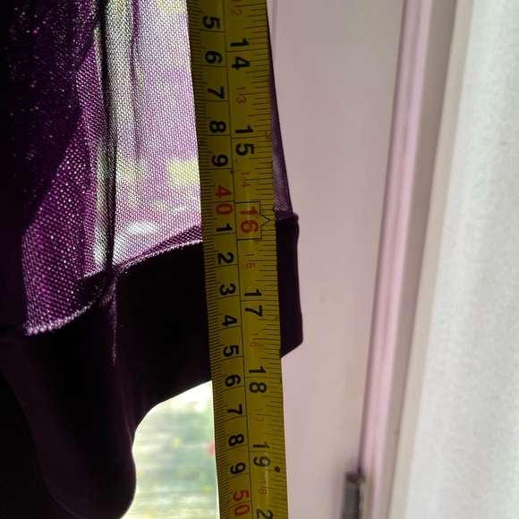 Purple Plum R & M Richards TOP jacket over shell Size L - Picture 10 of 14